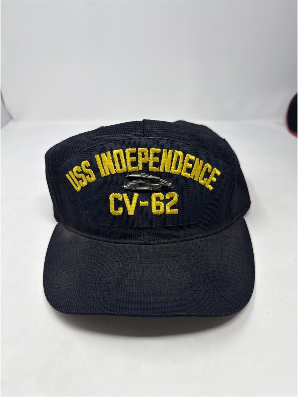 USS Independence CV-62 Vintage Hat SnapBack Size Large